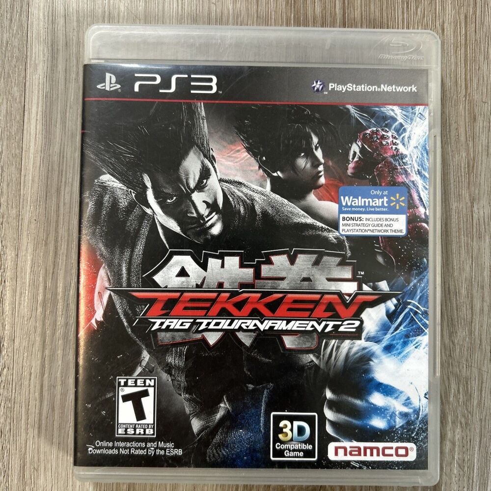 Tekken Tag Tournament 2 PlayStation 3 2012 Complete CIB Tested Sony PS3 Game